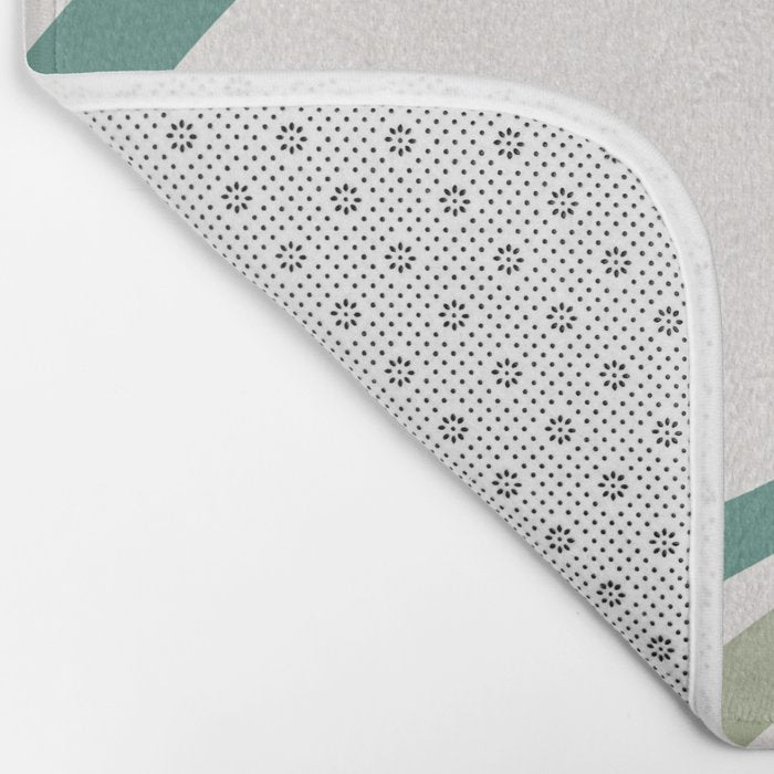 Mid Century Modern Abstract 8 Bath Mat Gallery Image 2