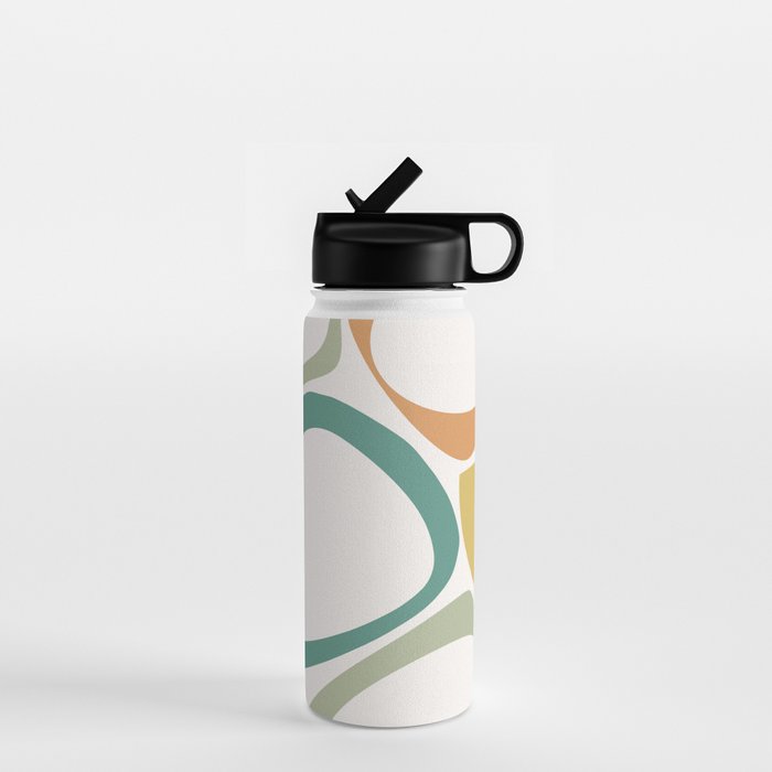 Mid Century Modern Abstract 8 Water Bottle Gallery Image 1