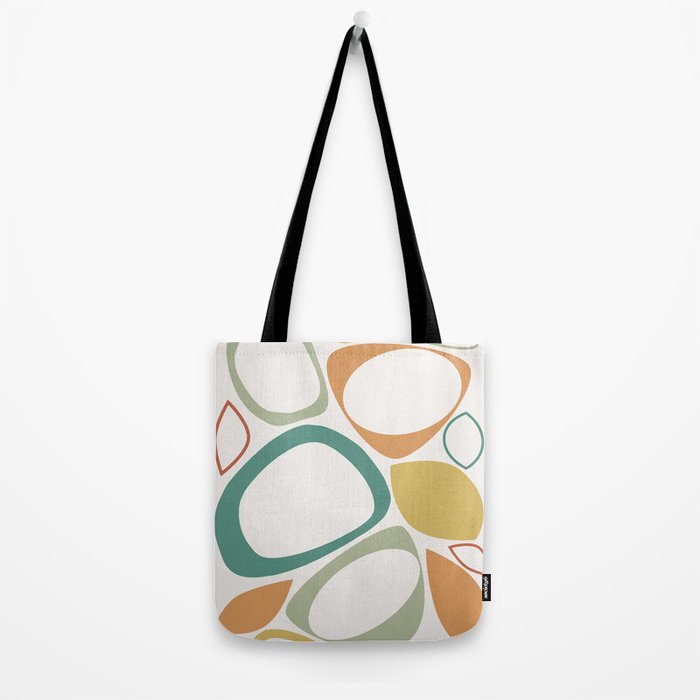 Mid Century Modern Abstract 8 Tote Bag Gallery Image 2