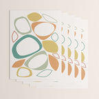 Mid Century Modern Abstract 8 Wrapping Paper Gallery Image 3