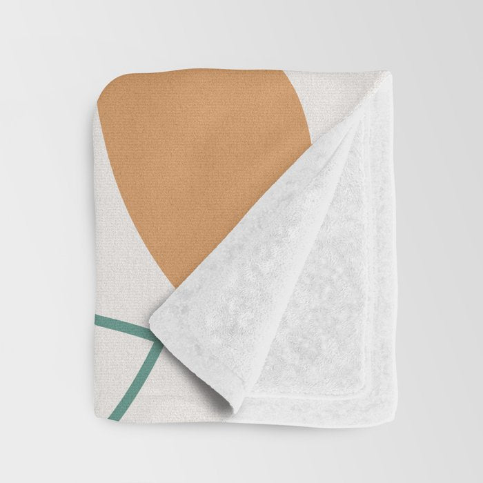 Mid Century Modern Abstract 8 Throw Blanket Gallery Image 3