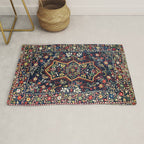 North Indian Floral Rug Print Rug Gallery Image 1