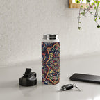 North Indian Floral Rug Print Water Bottle Gallery Image 4