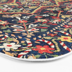 North Indian Floral Rug Print Bath Mat Gallery Image 3