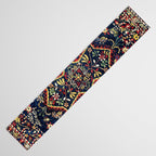 North Indian Floral Rug Print Table Runner Gallery Image 3