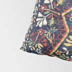 North Indian Floral Rug Print Pillow Sham Gallery Image 4