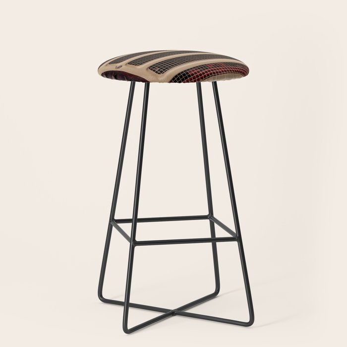 International Grill Red Tractor Front  Stool Gallery Image 1