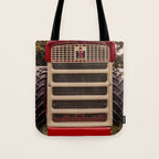 International Grill Red Tractor Front  Tote Bag Gallery Image 1