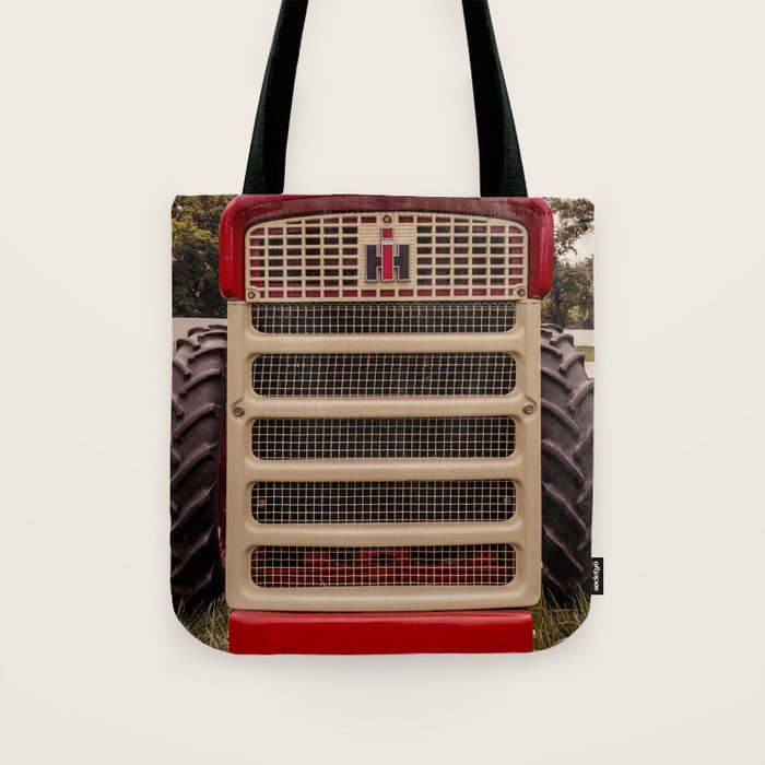 International Grill Red Tractor Front  Tote Bag Gallery Image 1