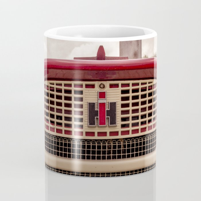 International Grill Red Tractor Front  Coffee Mug Gallery Image 4