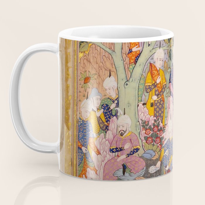 Alexander asking a dervish for knowledge that will enable him to win a battle Antique Islamic Art  Coffee Mug Gallery Image 3