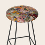 Alexander asking a dervish for knowledge that will enable him to win a battle Antique Islamic Art  Stool Gallery Image 2