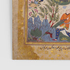 Alexander asking a dervish for knowledge that will enable him to win a battle Antique Islamic Art  Poster Gallery Image 3