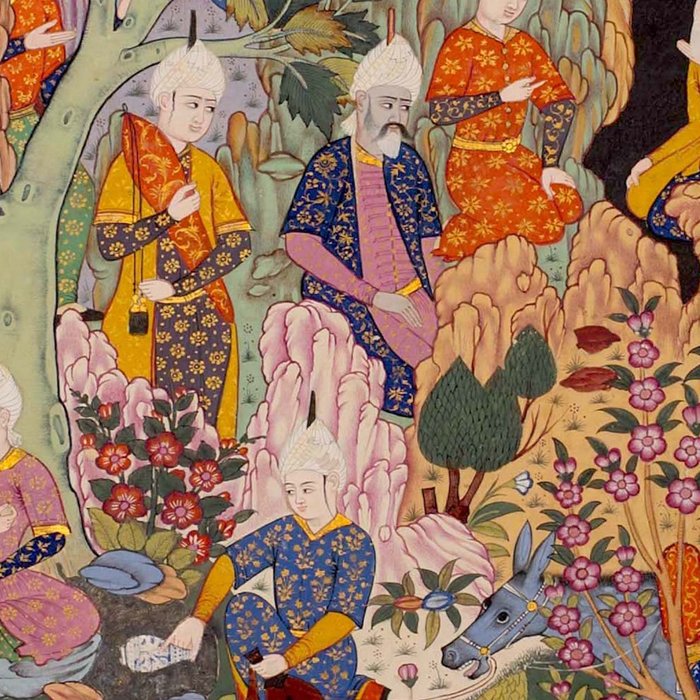 Alexander asking a dervish for knowledge that will enable him to win a battle Antique Islamic Art  Coffee Mug Gallery Image 2