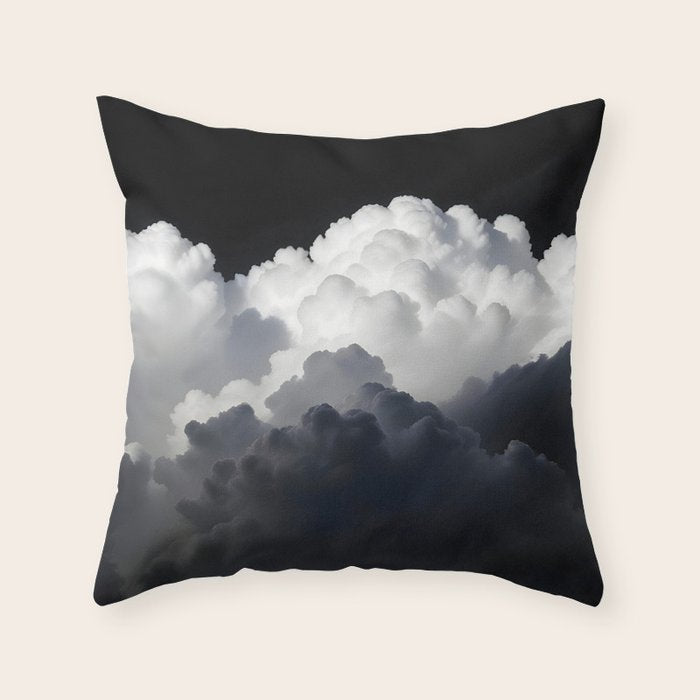 The Drama Unfolds Throw Pillow Gallery Image 1