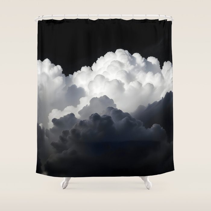 The Drama Unfolds Shower Curtain Gallery Image 1