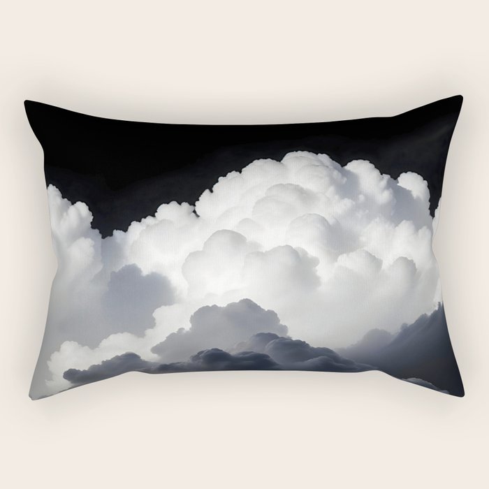 The Drama Unfolds Rectangular Pillow Gallery Image 1