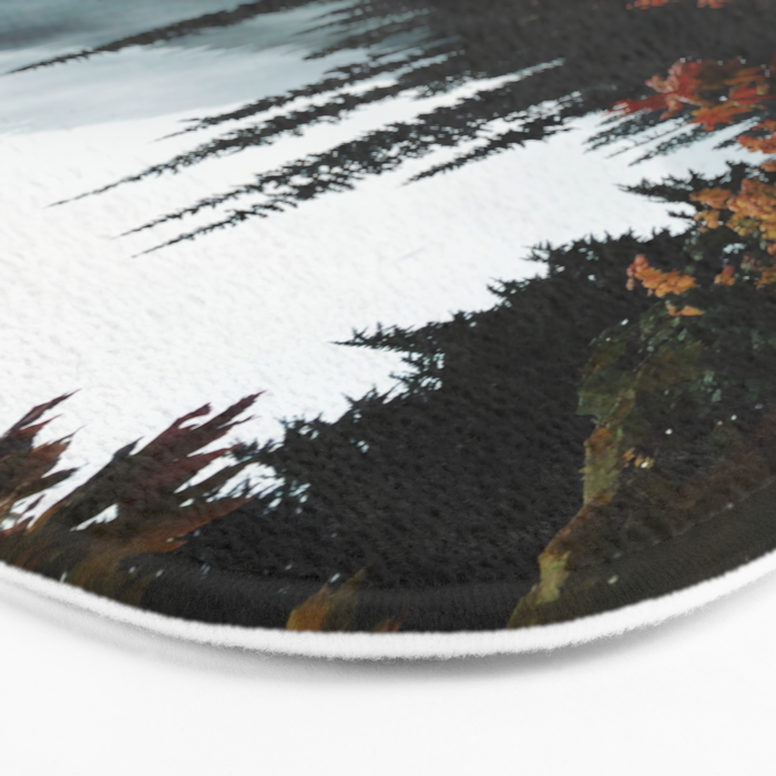 Fall Framed Trail Bath Mat Gallery Image 3