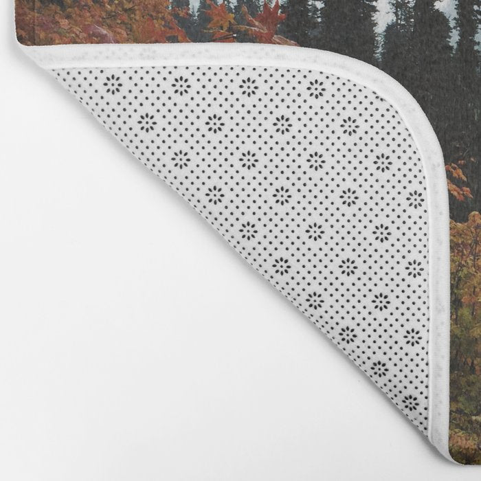 Fall Framed Trail Bath Mat Gallery Image 2