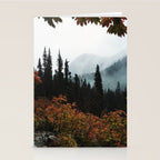 Fall Framed Trail Stationery Card Gallery Image 2