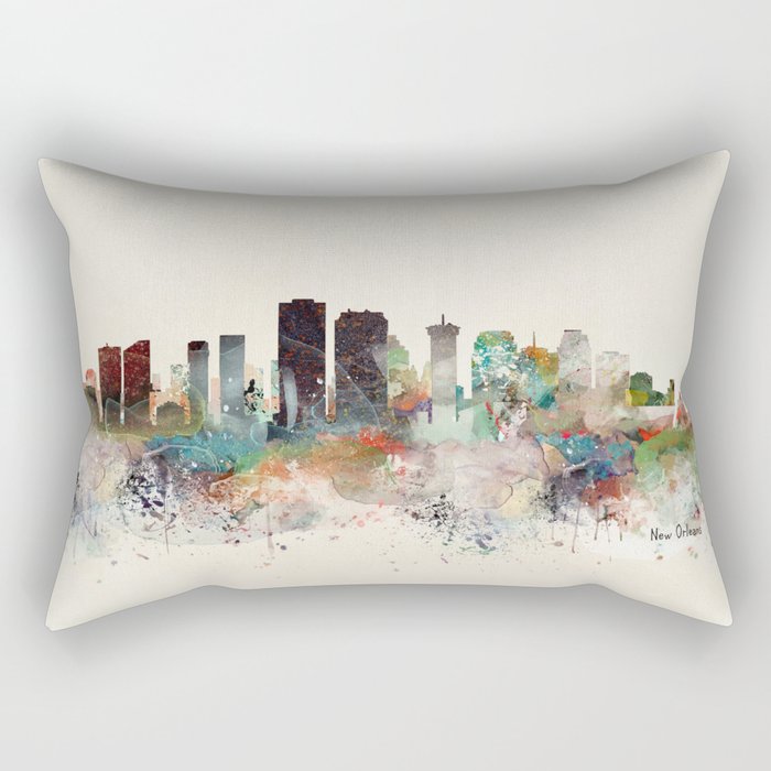 new orleans louisiana Rectangular Pillow Gallery Image 1