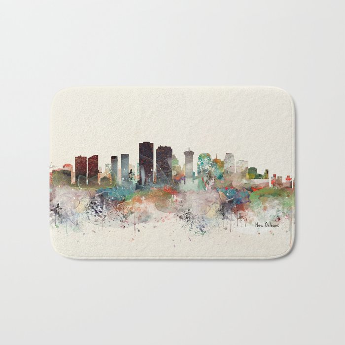 new orleans louisiana Bath Mat Gallery Image 1