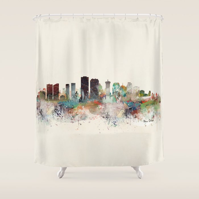 new orleans louisiana Shower Curtain Gallery Image 1