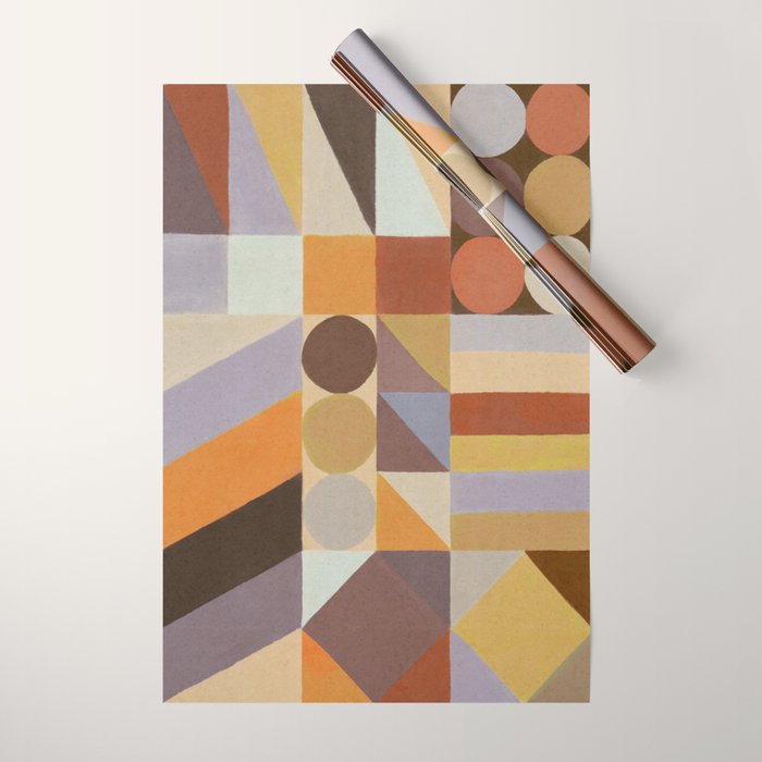 Geometric Shapes & Colors #1 Wrapping Paper Gallery Image 1