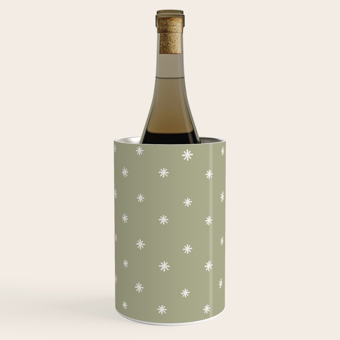 Sparkles Sage Green Wine Chiller Gallery Image 3