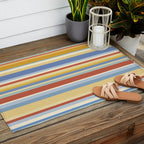 Classic Stripes VIII - 70s Summer Outdoor Rug Gallery Image 2