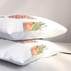Classic Cocktails  - 1960s Watercolor Lineup Pillow Sham Gallery Image 3