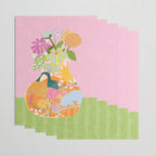 Colourful Garden Wrapping Paper Gallery Image 3