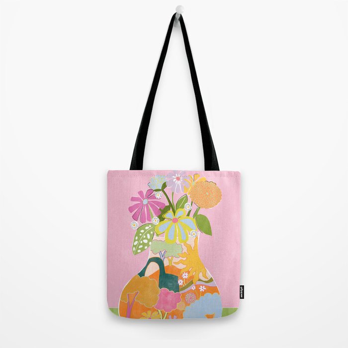 Colourful Garden Tote Bag Gallery Image 2