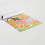 Colourful Garden Yoga Mat Gallery Image 2