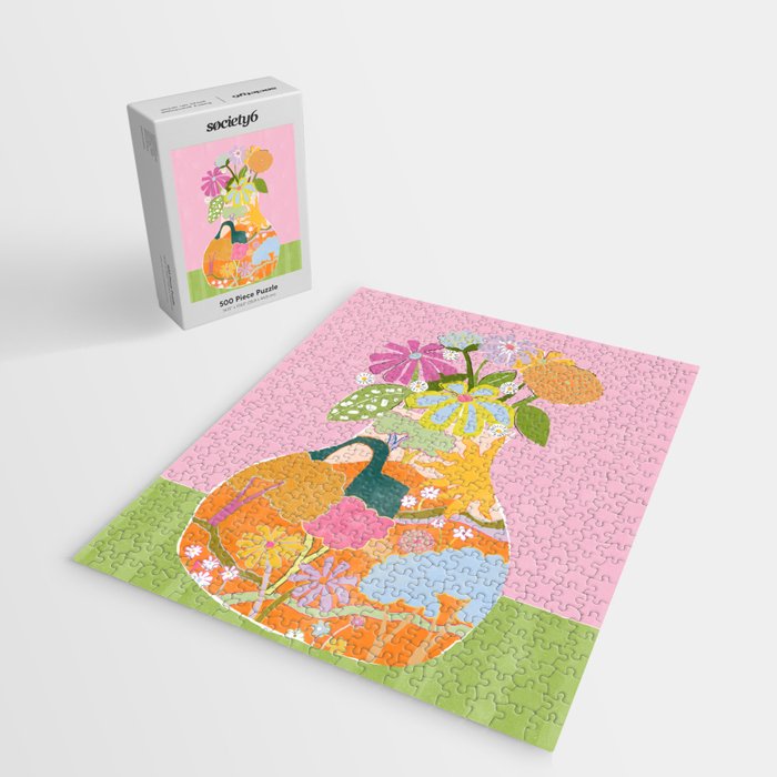 Colourful Garden Jigsaw Puzzle Gallery Image 2