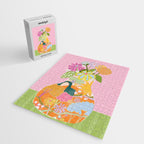 Colourful Garden Jigsaw Puzzle Gallery Image 2