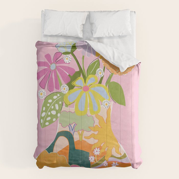 Colourful Garden Comforter Gallery Image 1