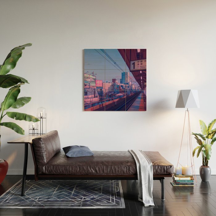 5 AM in Tokyo Wood Wall Art Gallery Image 2