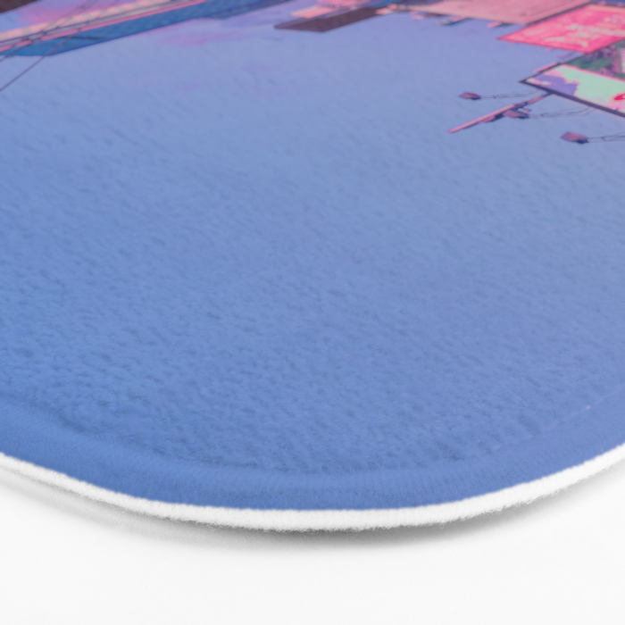 5 AM in Tokyo Bath Mat Gallery Image 3
