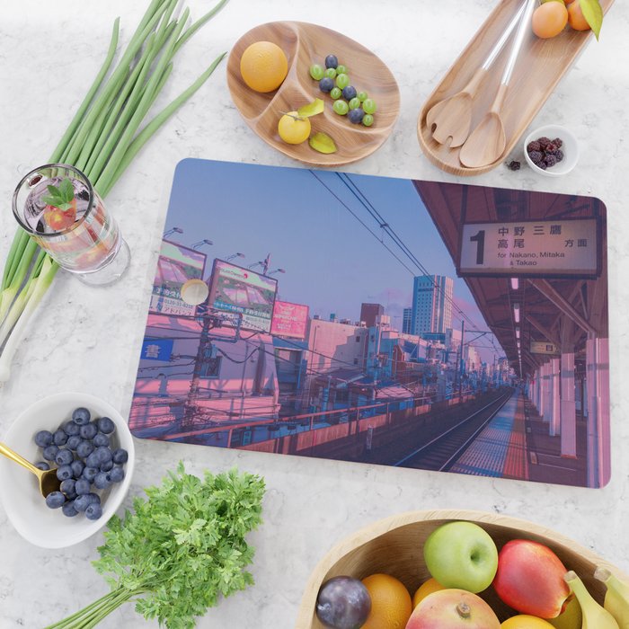 5 AM in Tokyo Cutting Board Gallery Image 2