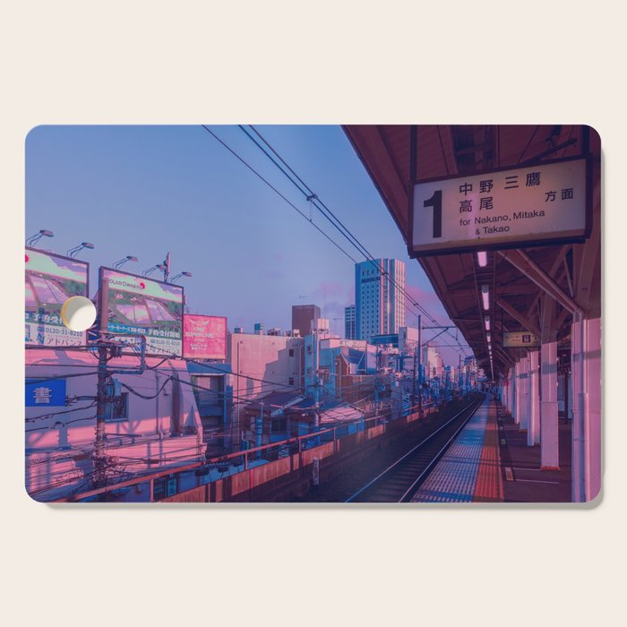 5 AM in Tokyo Cutting Board Gallery Image 1
