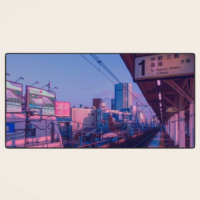 5 AM in Tokyo Desk Mat Gallery Image 3