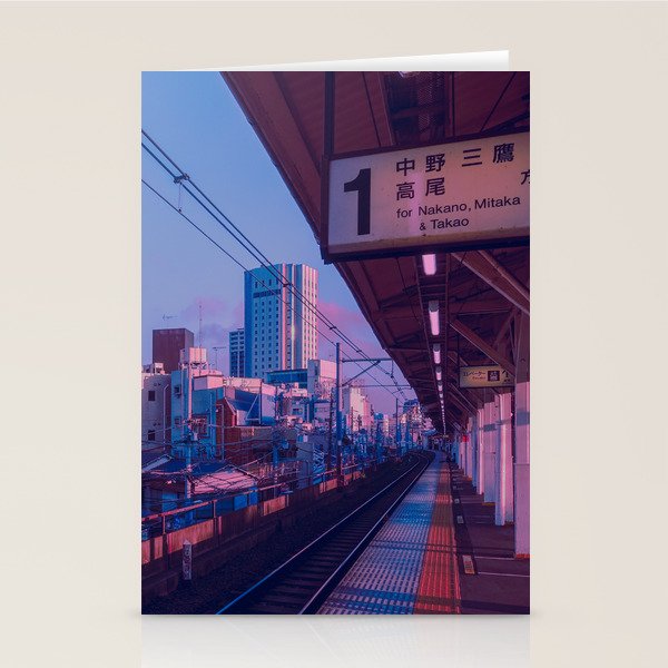 5 AM in Tokyo Stationery Card Gallery Image 1
