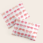 Sunglasses Collection - Pink OmbrÃ© Palette Pillow Sham Gallery Image 3
