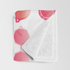 Sunglasses Collection - Pink OmbrÃ© Palette Throw Blanket Gallery Image 3
