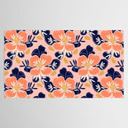 Vintage floral nature art pattern Tablecloth Gallery Image 2