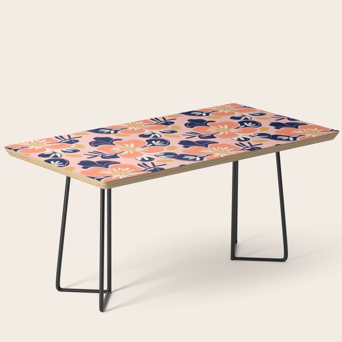 Vintage floral nature art pattern Coffee Table Gallery Image 1