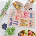 Colorful Bows - Joy of Together  Cutting Board Gallery Image 2