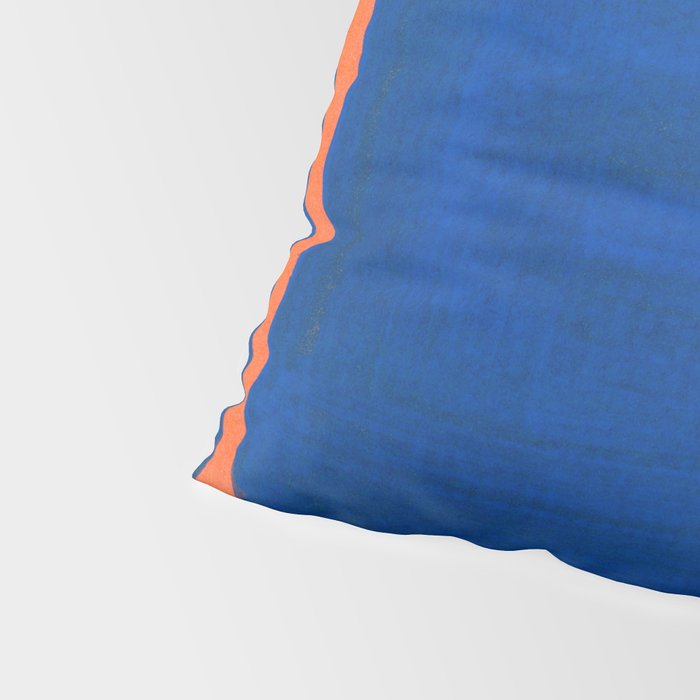 Colourful Field Orange And Blue Pillow Sham Gallery Image 4