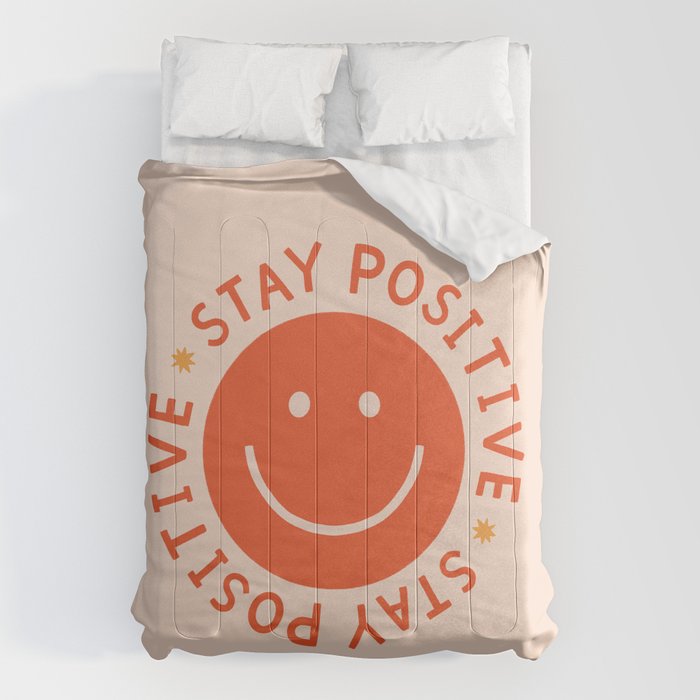 Stay Positive  Comforter Gallery Image 6